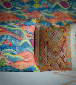 Meadow Fabric by Andrew Martin Multi