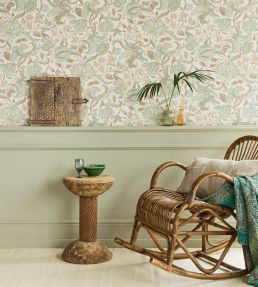 Jacobean Wallpaper by Eijffinger Sage