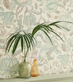 Jacobean Wallpaper by Eijffinger Sage