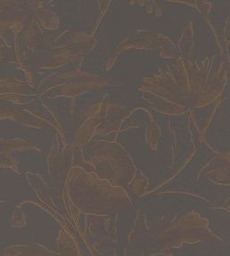 Meandering Floral Wallpaper by Eijffinger Brown/Taupe/Purple