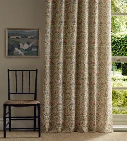 Meda Iris Fabric by Morris & Co Multi