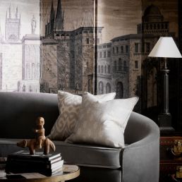 Medici Fabric by Andrew Martin Stone