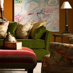 Medici Fabric by Andrew Martin Stone