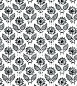 Medici Flower Fabric by William Yeoward Slate