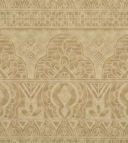 Medinas Fabric by Thibaut Camel