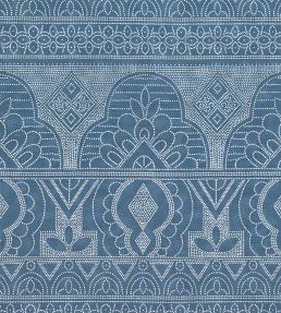 Medinas Fabric by Thibaut Navy