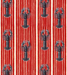 Mediterranean Lobsters Wallpaper by MINDTHEGAP Red