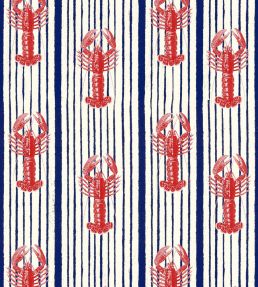 Mediterranean Lobsters Wallpaper by MINDTHEGAP White