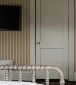 Medium Hand Painted Stripe Wallpaper by Josephine Munsey Strand and Seventh Dove