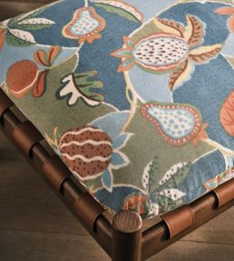 Melagrana Fabric by Osborne & Little Sky/Leaf