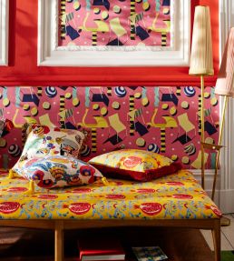 Melagranata Fabric by MINDTHEGAP Limone