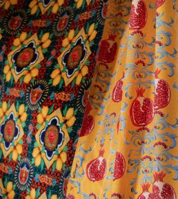 Melagranata Fabric by MINDTHEGAP Limone
