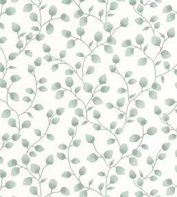 Melbourne Wallpaper by Caselio Vert Mousse