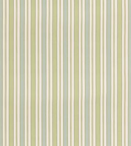 Melbourne Stripe Fabric by GP & J Baker Aqua/Green