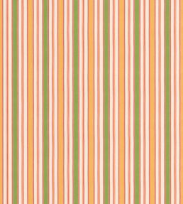 Melbourne Stripe Fabric by GP & J Baker Emerald/Yellow