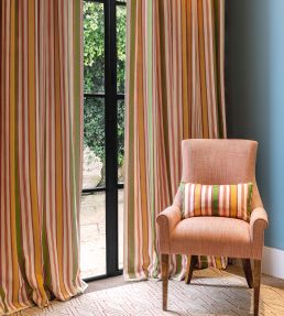 Melbourne Stripe Fabric by GP & J Baker Jazz