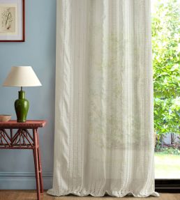 Mellita Fabric by Sanderson Seaspray White