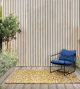 Harlequin Melodic rug Ochre/Gold 443606140200 Ochre/Gold
