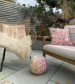 Melograno Outdoor Fabric by Ian Sanderson Stone