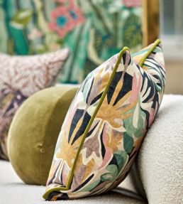 Melora Fabric by Harlequin Positano / Succulent / Amber Light