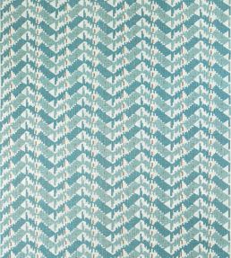 Melrose Check Fabric by Thibaut Seaglass