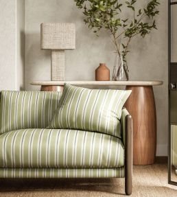 Melton Stripe Fabric by Scion Seaglass