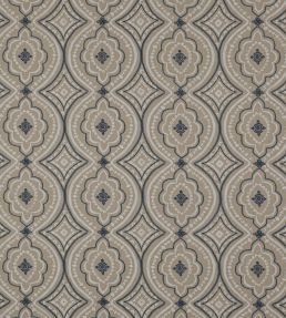Menara Fabric by Jane Churchill Blue