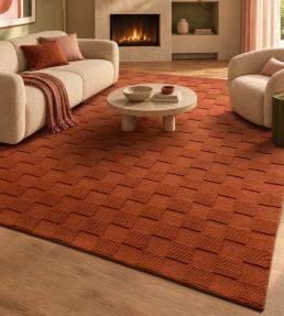 Asiatic Mercer rug Rust MERC120170RUST Rust