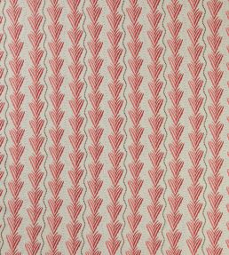 Meridor Fabric by Nina Campbell Red/Pink