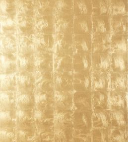 Metal Leaf Wallpaper by Thibaut Metallic Gold