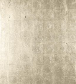 Metal Leaf Wallpaper by Thibaut Metallic Pewter