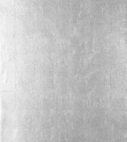 Metal Leaf Wallpaper by Thibaut Metallic Silver