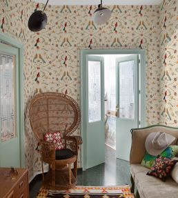 Metaphoric Birds Wallpaper by Coordonne Fawn