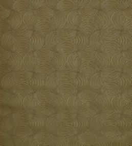 Meteore Wallpaper by Casamance Kaki/Bronze