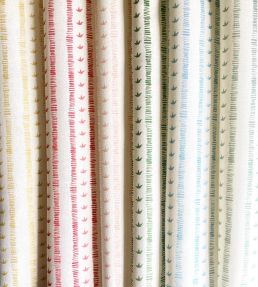 Meuse Fabric by Kate Medlicott Pink Raspberry