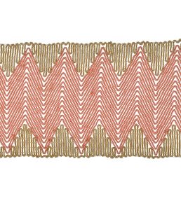 Mexico Guipure Braid 60mm Trimming by Houles Rose