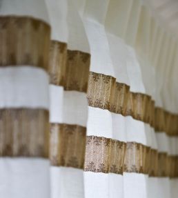 Mexico Guipure Braid 60mm Trimming by Houles Sable