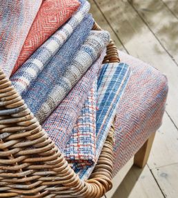 Alassio Fabric by Prestigious Textiles Cinnabar