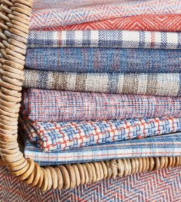 Alassio Fabric by Prestigious Textiles Cinnabar