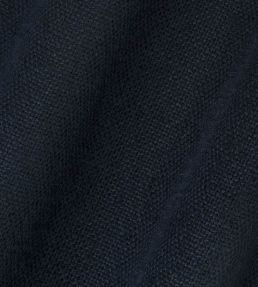 Mid Weight Plain Linen Fabric by Volga Linen Peacoat