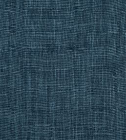Mid Weight Laundered Linen Fabric by Volga Linen Delft Blue