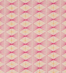 Mikado Fabric by Christopher Farr Cloth Hot Pink