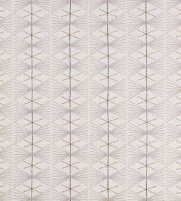 Mikado Fabric by Christopher Farr Cloth Smoke