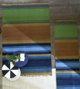 Designers Guild Mikome rug Indigo RUGDG0922 Indigo