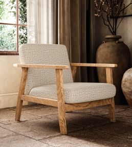 Mikumi FR Fabric by Warwick Pumice
