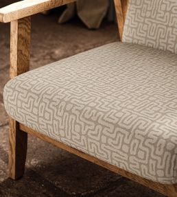 Mikumi FR Fabric by Warwick Pumice