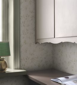 Mila Wallpaper by Sandberg Light Green