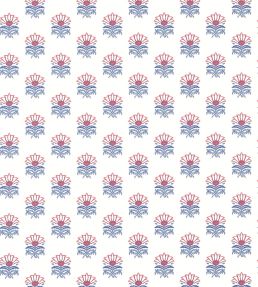Milford Wallpaper by Anna French Red/Blue