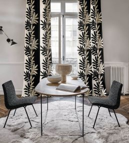 Milonga Fabric by Casamance Orange Brulee
