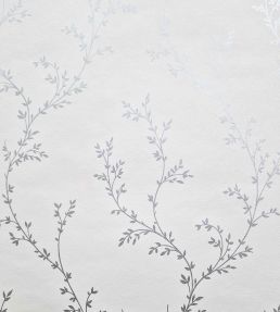 Milton Wallpaper by 1838 Wallcoverings Silver